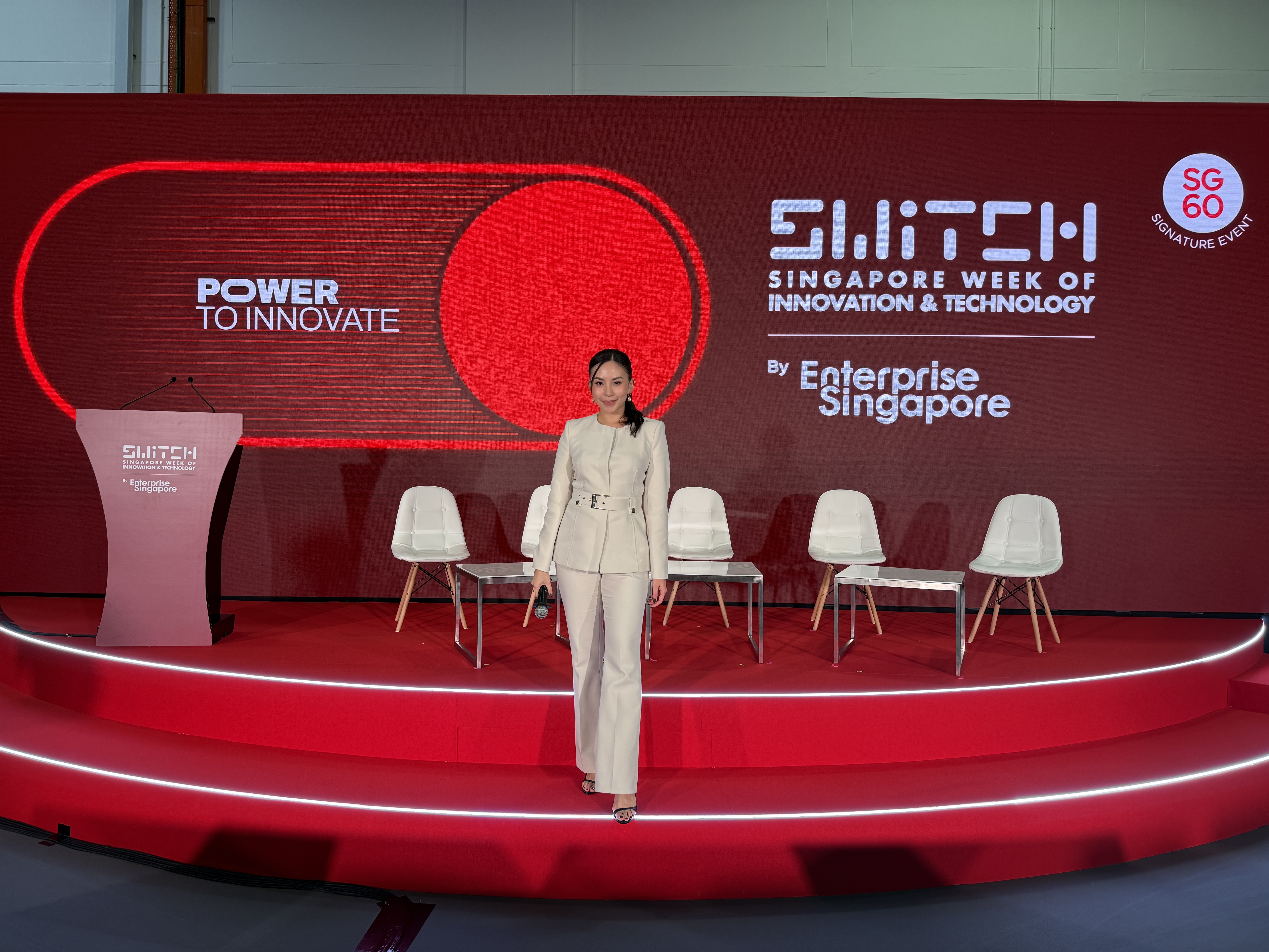 Fiona Loh at Singapore Week of Innovation and Technology