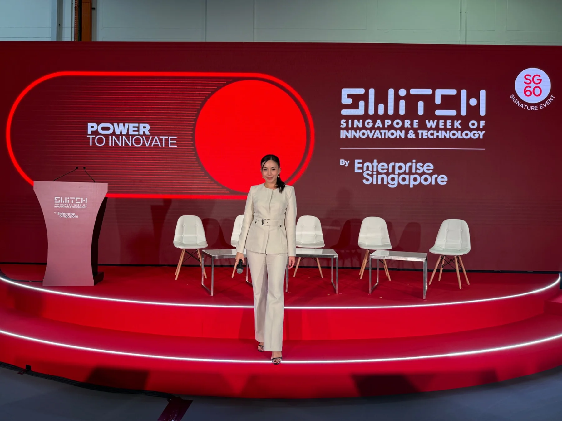 Fiona Loh at Singapore Week of Innovation & Technology (SWITCH)
